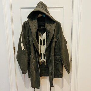 Bliss & Mischief x NSF Embroidered Aztec Navajo Chimayo East At Dawn Jacket